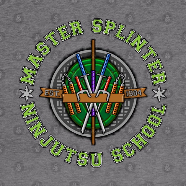 Master Splinter's Ninjutsu School by DrRoger